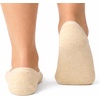 image:imageSam Edelman Womens Socks  6 PK Cotton Invisible MidCut Liner SocksOatmealIvoryCaf