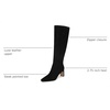 image:imageSam Edelman Womens Sylvia BootsBlack Suede Extra Wide Calf