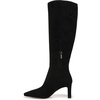 image:imageSam Edelman Womens Sylvia BootsBlack Suede Extra Wide Calf