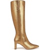 image:imageSam Edelman Womens Sylvia BootsMedallion Gold Snake Wide Calf