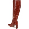 image:imageSam Edelman Womens Sylvia BootsNew Cognac Croco Leather