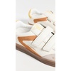 image:imageSam Edelman Womens Talia SneakersOptic WhiteRetro OrangeYello
