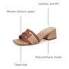 image:imageSam Edelman Womens Waylon Weave SandalsRich Cognac