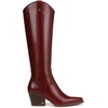 image:imageSam Edelman Womens Wyatt Western Tall BootsDeep Scarlet Wide Calf
