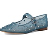 image:imageSam Edelman Womens Yaro Heeled SandalCoastal Blue Glitz Mesh