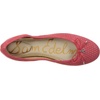 image:imageSam Edelman Womens Yaro Heeled SandalHot Coral Perforated Suede