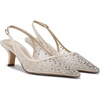 Modern Ivory Mesh Glitz