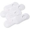 image:imageSam Edelman Womens Cotton Socks  6 PK Invisible Sneaker LinersWhite
