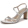 image:imageSam Edelman Womens Elissa Heeled SandalsSoft Silver