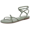 image:imageSam Edelman Womens Ellina Braided SandalsSage Sky