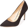Black Suede Leather