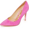 Hot Pink Suede