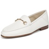 Bright White Smooth Leather