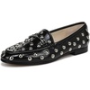 Black Patent Stud