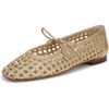 image:imageSam Edelman Womens Marcie Woven Mary Jane FlatsAmber Gold