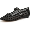 Black Polka Dot Mesh