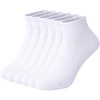 image:imageSam Edelman Womens Quarter Socks  6 PK Half Cushion with Heel TabWhite