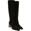 Black Leather Athletic Calf