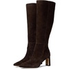 Chocolate Brown Wide Calf