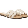 Modern Ivory Smooth Leather