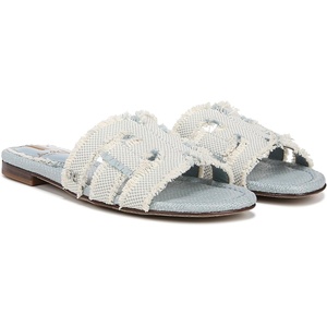 image:imageSam Edelman Womens Bay Flat SandalRobin Egg Blue Fray