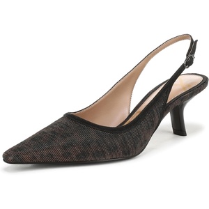 image:imageSam Edelman Womens Bianka Slingback PumpsGilded Brown Leopard Glitz
