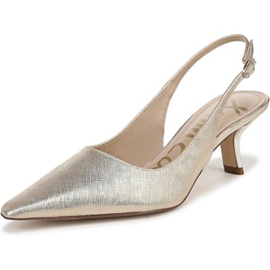 image:imageSam Edelman Womens Bianka Slingback PumpsGold Leaf Leather