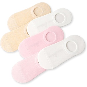 image:imageSam Edelman Womens Cotton Socks  6 PK Invisible Sneaker LinersPinkIvoryOatmeal