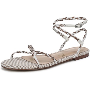 image:imageSam Edelman Womens Ellina Braided SandalsIvory Taupe Multi