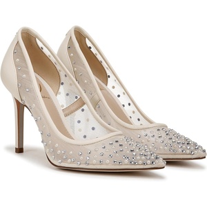 image:imageSam Edelman Womens Hazel Mesh PumpsModern Ivory Glitz