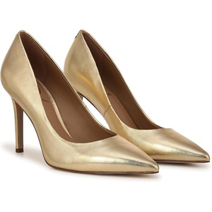 image:imageSam Edelman Womens Hazel Pointed Toe PumpAmber Gold Leather