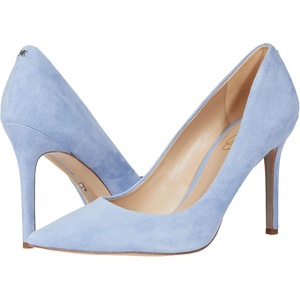 image:imageSam Edelman Womens Hazel Pointed Toe PumpCerulean Blue Suede