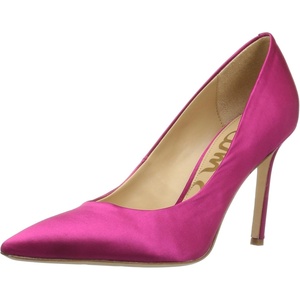 image:imageSam Edelman Womens Hazel Pointed Toe PumpFuchsia Satin