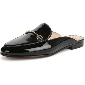 image:imageSam Edelman Womens Linnie Flat MulesBlack Patent Leather