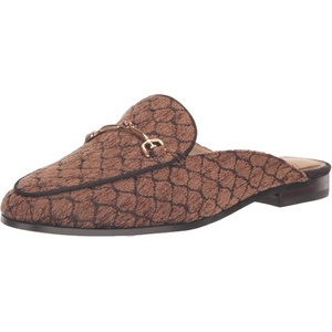 image:imageSam Edelman Womens Linnie Flat MulesBrown Multi Chenille