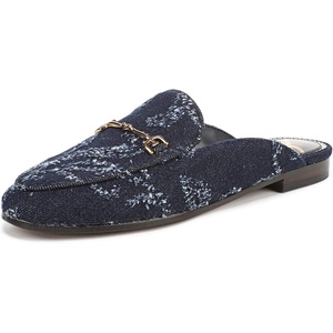 image:imageSam Edelman Womens Linnie Flat MulesHudson Navy Denim