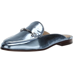 image:imageSam Edelman Womens Linnie Flat MulesMetallic Sky