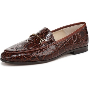 image:imageSam Edelman Womens Loraine LoafersDark Brown Croco