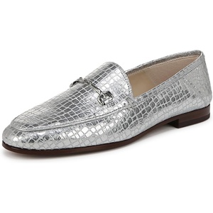 image:imageSam Edelman Womens Loraine LoafersSoft Silver Leather