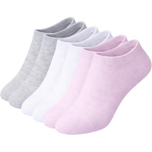 image:imageSam Edelman Womens Low Cut Socks  6 PK Half Cushion Soft Socks for SneakersBallet SlipperWhiteGrey
