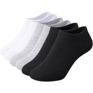 image:imageSam Edelman Womens Low Cut Socks  6 PK Half Cushion Soft Socks for SneakersBlackWhiteGrey