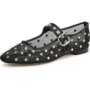 image:imageSam Edelman Womens Michaela Mesh Ballet FlatsBlack Glitz Mesh