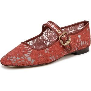image:imageSam Edelman Womens Michaela Mesh Ballet FlatsWarm Sienna Floral Crochet