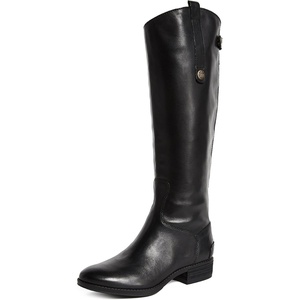 image:imageSam Edelman Womens Penny Leather Riding BootBlack Leather