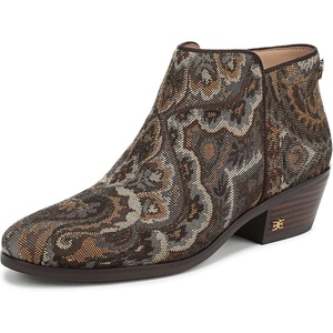 image:imageSam Edelman Womens Petty BootiesOlive Paisley Multi