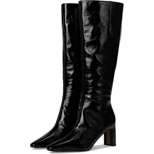 image:imageSam Edelman Womens Sylvia BootsBlack Patent Wide Calf