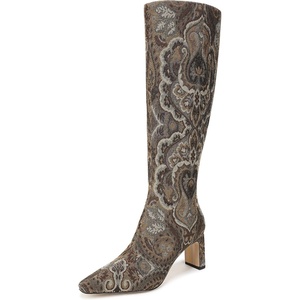 image:imageSam Edelman Womens Sylvia BootsOlive Paisley Multi Wide Calf