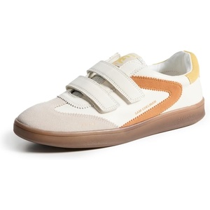 image:imageSam Edelman Womens Talia SneakersOptic WhiteRetro OrangeYello