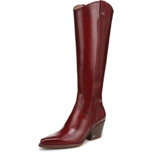 image:imageSam Edelman Womens Wyatt Western Tall BootsDeep Scarlet