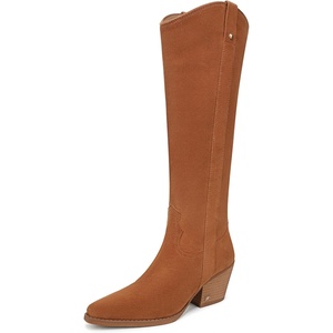 image:imageSam Edelman Womens Wyatt Western Tall BootsFrontier Brown Wide Calf